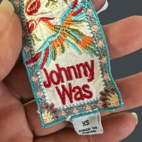 ABFAB! Johnny Was Valerie Jacket (Reversible) In White (SZ XS) (NWT) - Picture 9 of 12